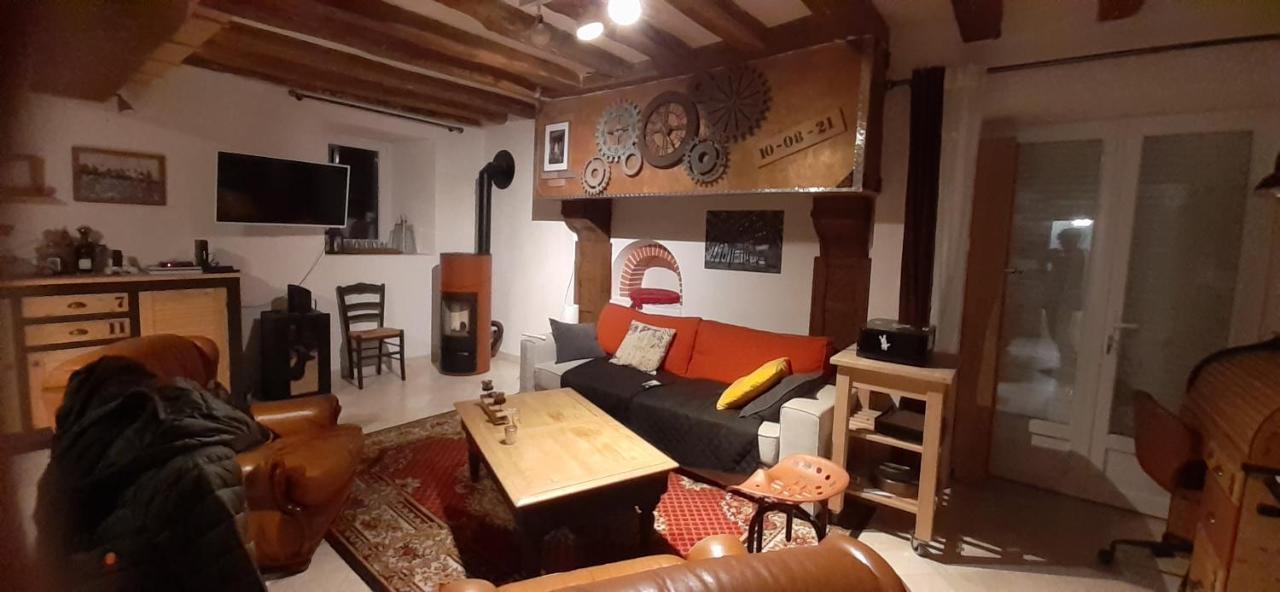Le Doux Refuge Berceen Au Calme De Sa Campagne Pres Circuit Mans Sud, Grand Lit Avec Berceau Et Possibilite Lit Pliant En Rajout Marigne-Laille 외부 사진
